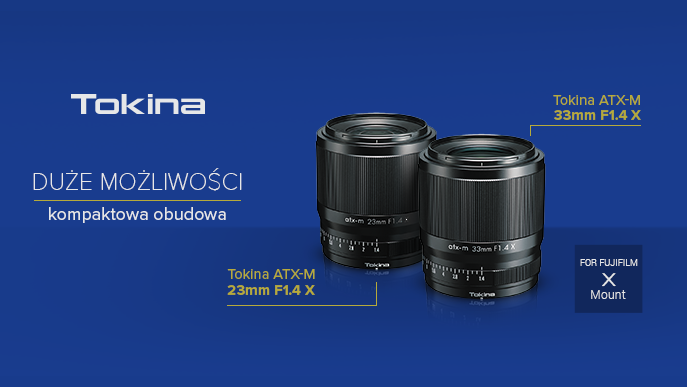 Nowe obiektywy Tokina z linii ATX-M dla systemu Fujifilm X